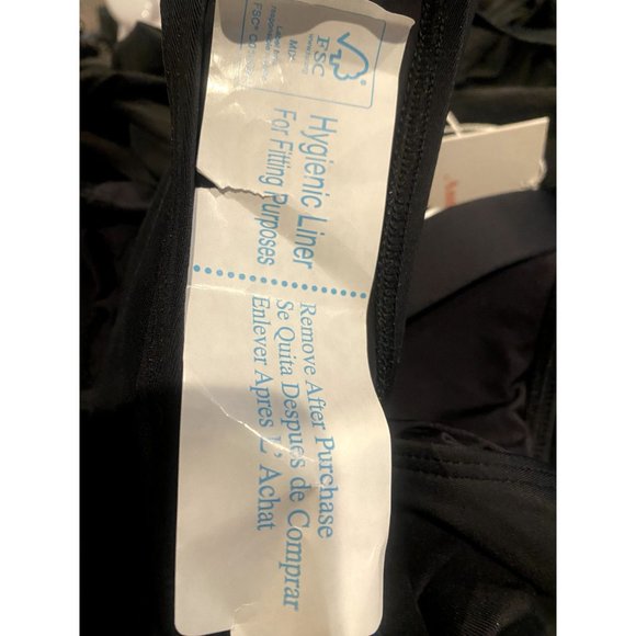 NWT Andie The Full Coverage Amalfi Swimsuit AdjustableStraps RemovablePads S Blk - Picture 9 of 12